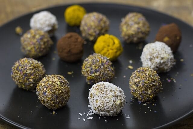 Chocolate Almond Butter Protein Balls