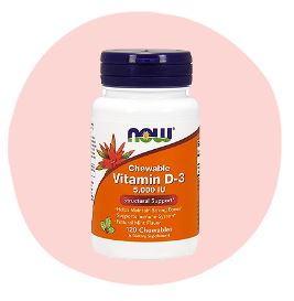 5,000 IU NOW Foods Chewable Vitamin D3