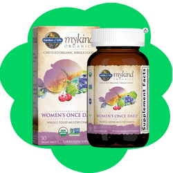 Garden of Life mykind Organics Vitamins for Women 40 Plus