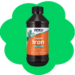 NOW Iron Liquid
