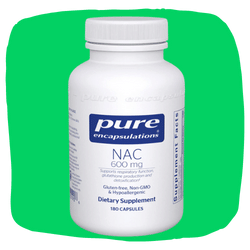 Pure Encapsulations NAC (N-acetyl-L-cysteine) 600 mg