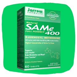 Jarrow Formulas SAMe 400 mg