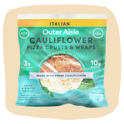 Outer Aisle Italian Cauliflower Pizza Crust