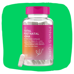 Pink Stork Total Postnatal Vitamin & DHA
