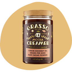Grasso Foods Organic High Fat Coffee Creamer