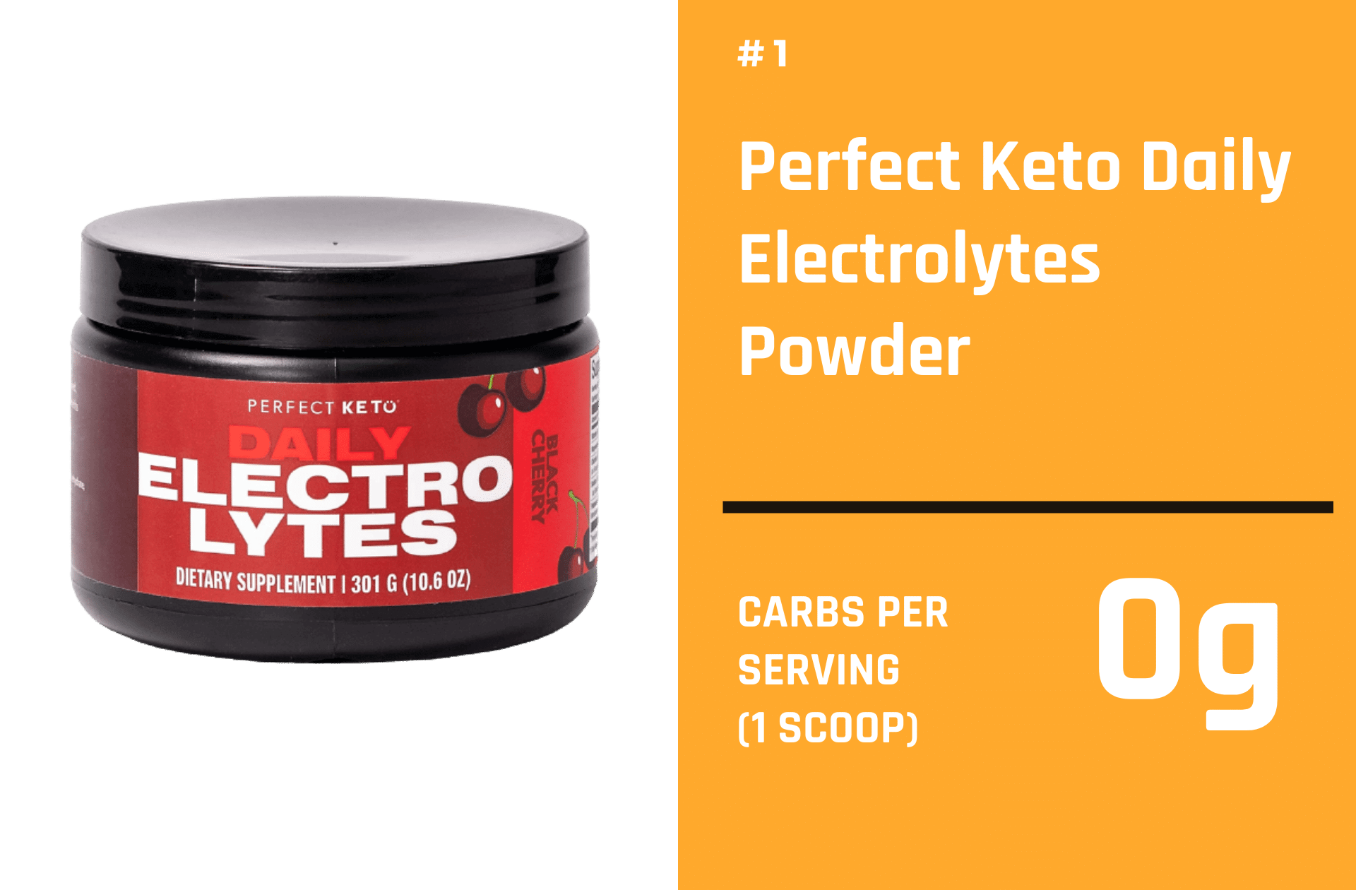 Perfect Keto Daily Electrolytes Powder