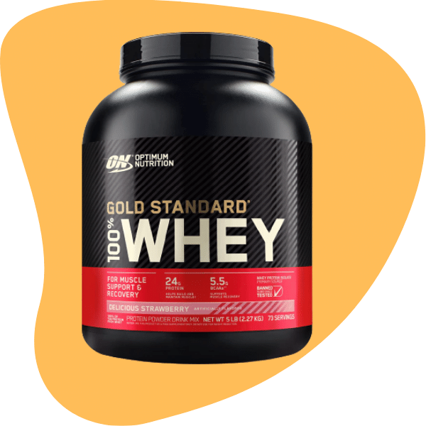 Highly Rated Low Carb Protein Powder: Optimum Nutrition Gold Standard 100% Whey