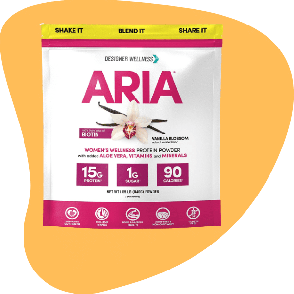 Best Low Carb Protein Powder for Women: Designer Wellness Aria