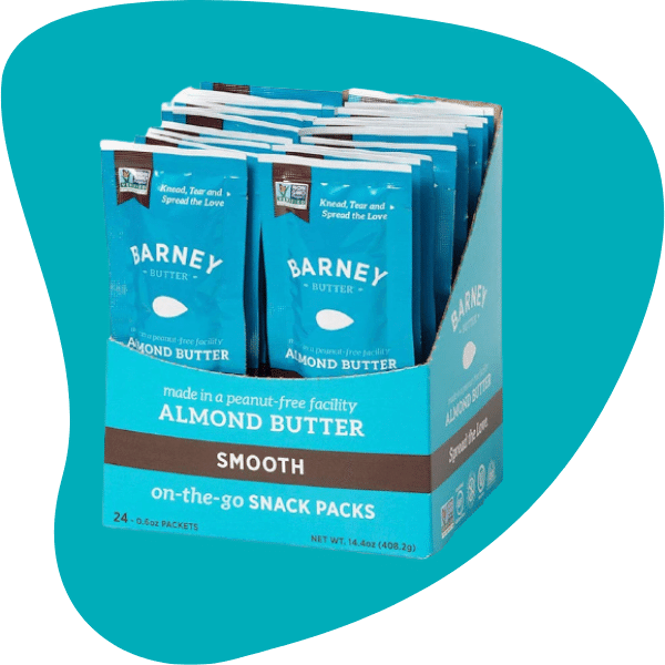 Barney Almond Butter Snack Packs