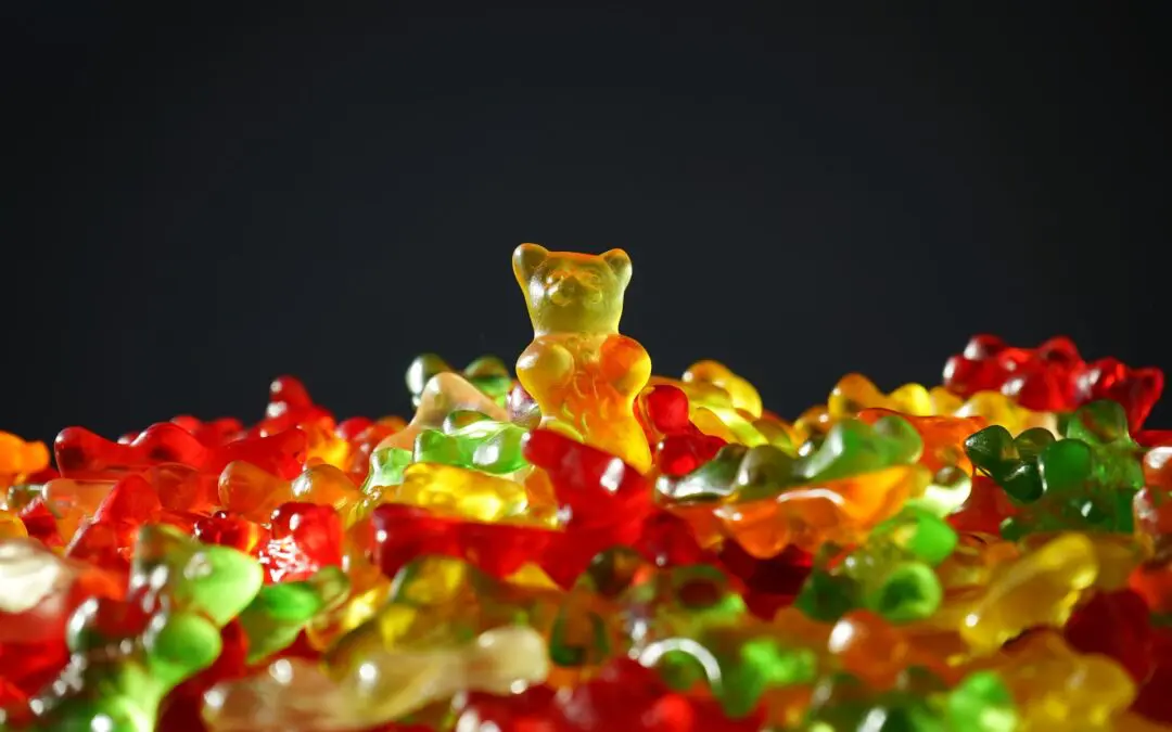 Smart Sweets Fruity Gummy Bears, Candy with Low Sugar