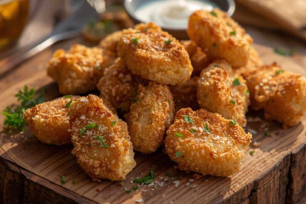 Parmesan Almond Flour Chicken Nuggets