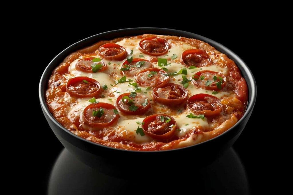 Crustless Italian Sausage Pizza Bowl