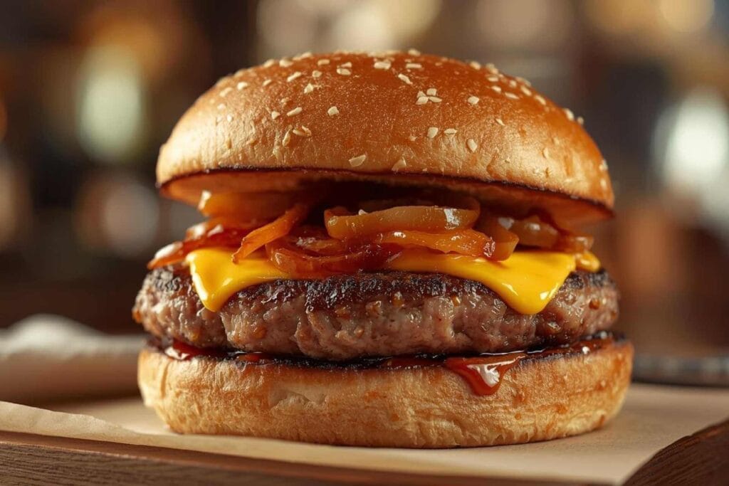 Classic Skillet Hamburger Patty