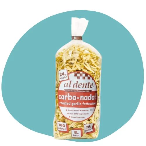 Al Dente Carba-Nada Egg Fettuccine