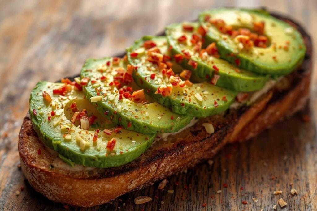 Keto avocado toast
