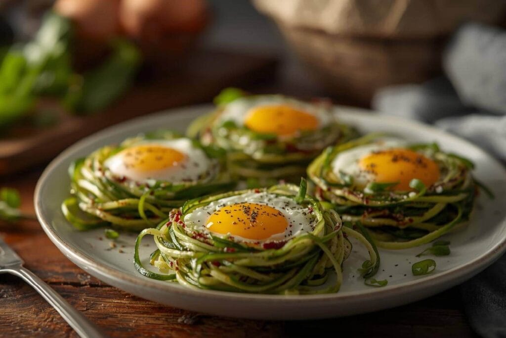 Zoodle egg nests