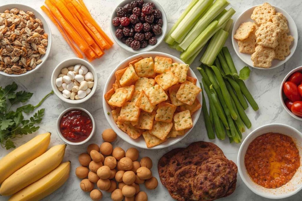 Low-Carb Snack Board Ingredients