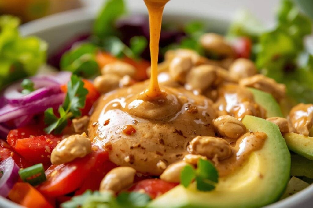 Asian peanut dressing