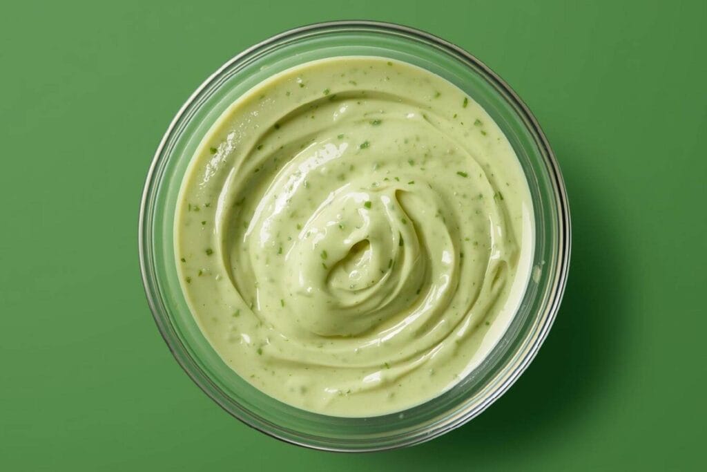 Creamy jalapeño-cilantro dressing