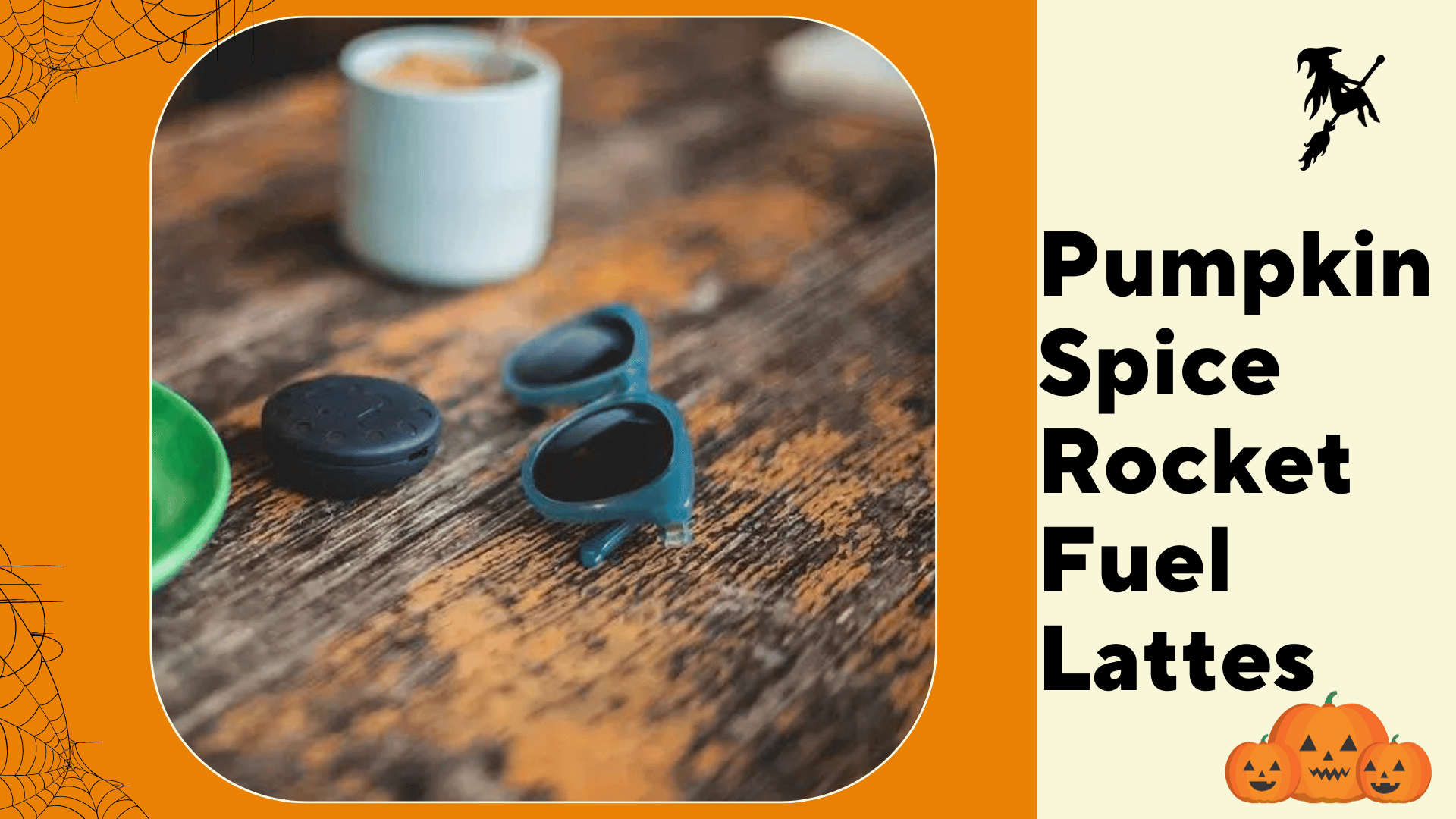 Pumpkin Spice Rocket Fuel Lattes