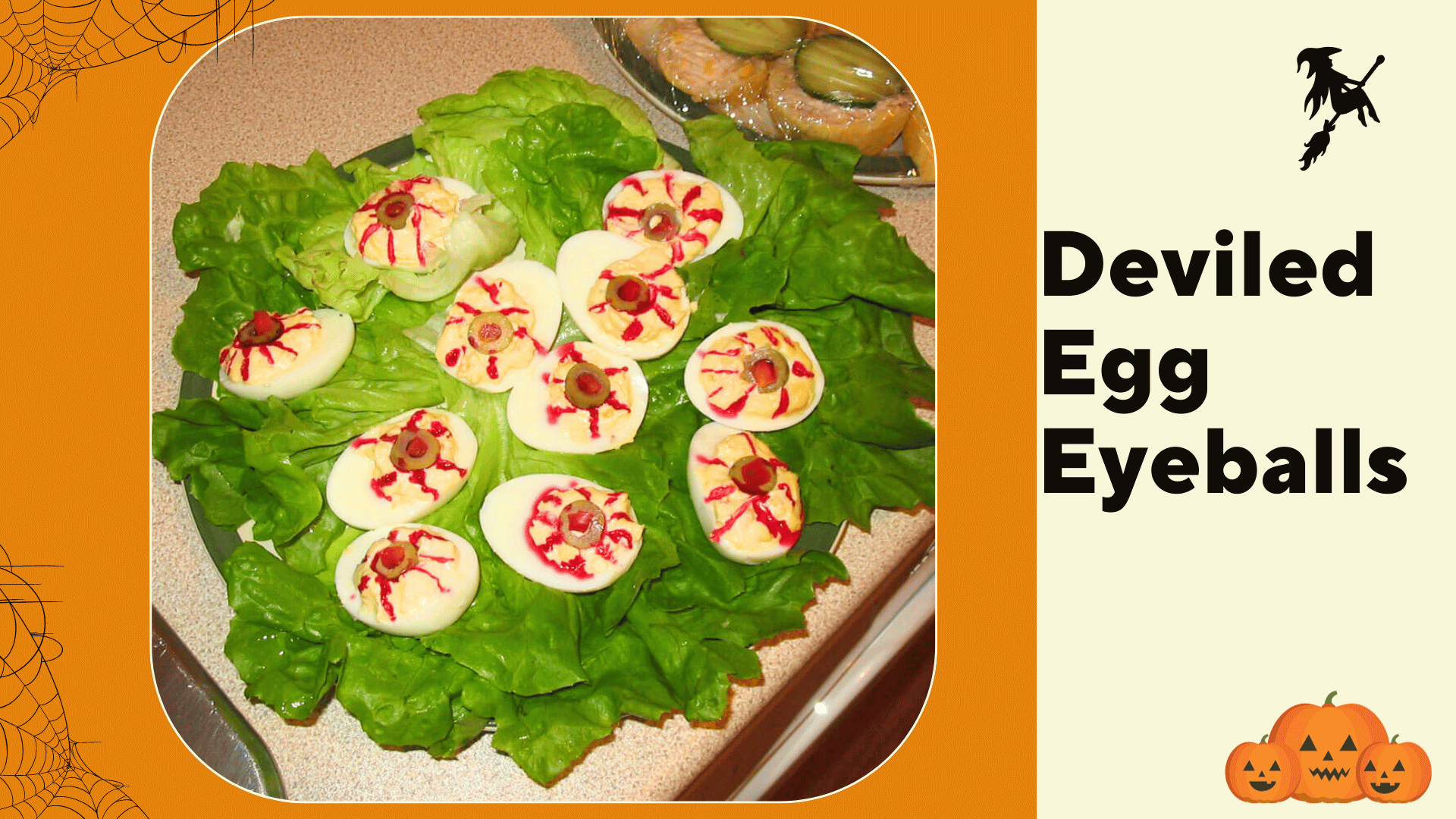 Deviled Egg Eyeballs