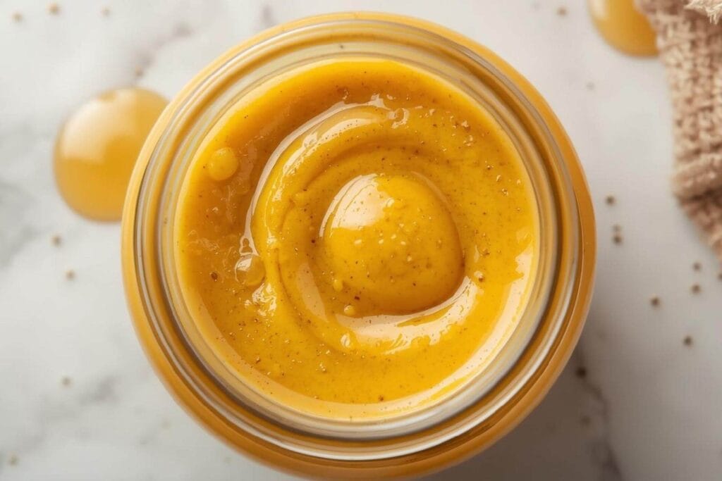 Keto honey-mustard dressing