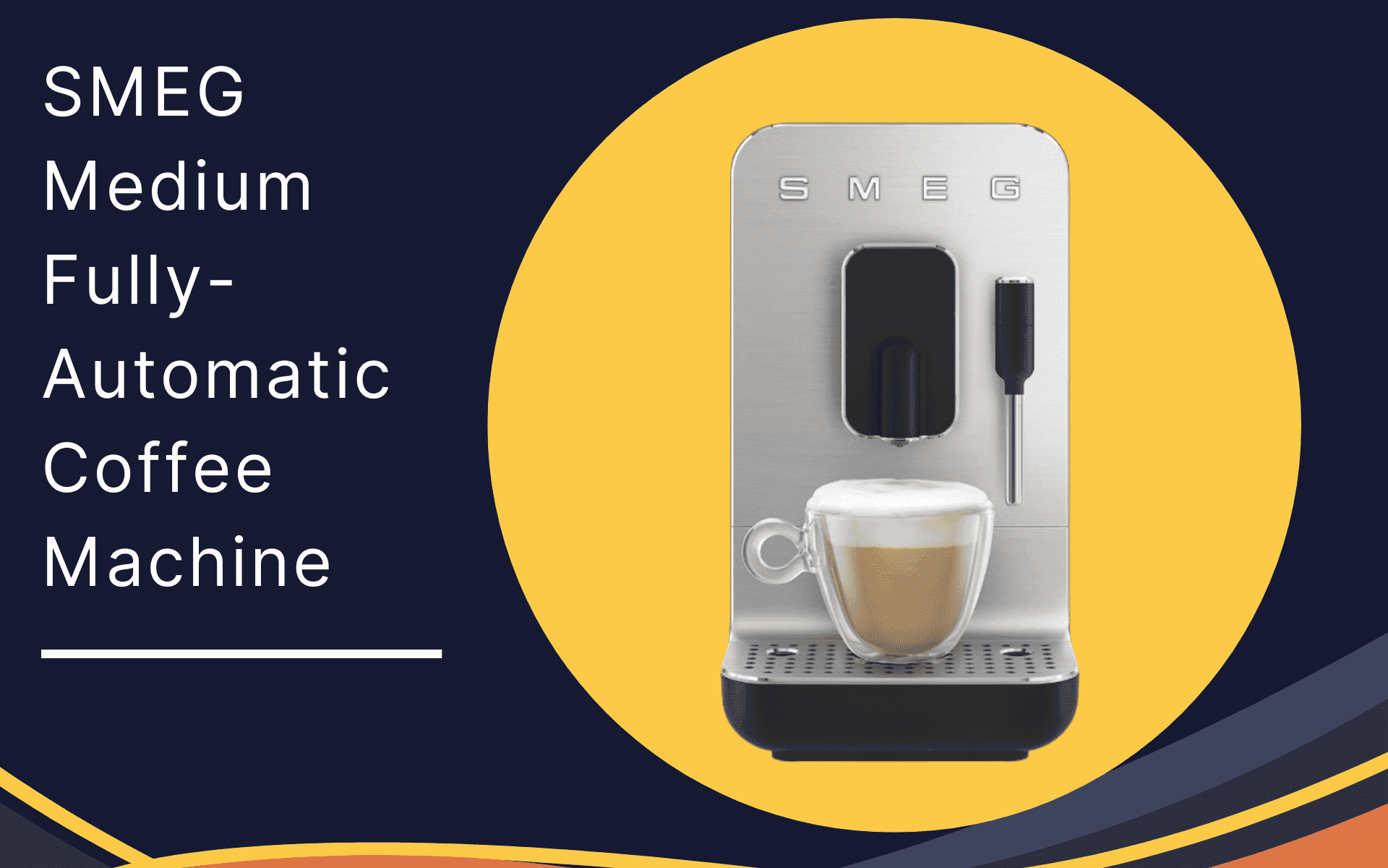 SMEG Medium Fully-Automatic Coffee Machine