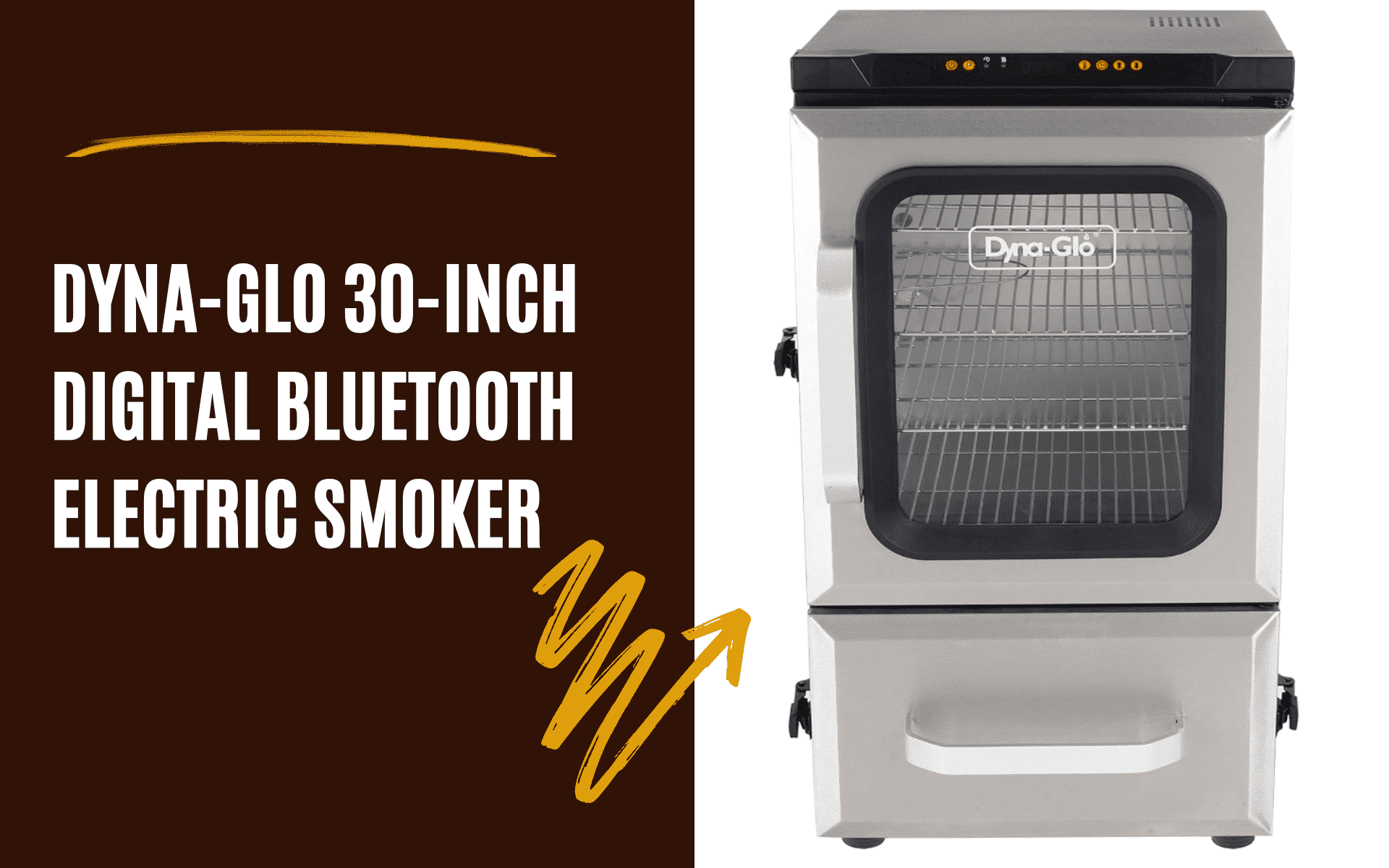 Dyna-Glo 30-Inch Digital Bluetooth Electric Smoker