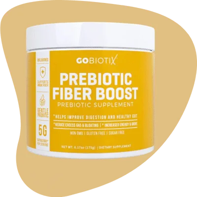 GOBIOTIX Fiber Supplement - Prebiotic Soluble Fiber Powder, Supports Gut Health and Digestive Regularity - Gummies Alternative - Gluten & Sugar Free, Keto, Vegan