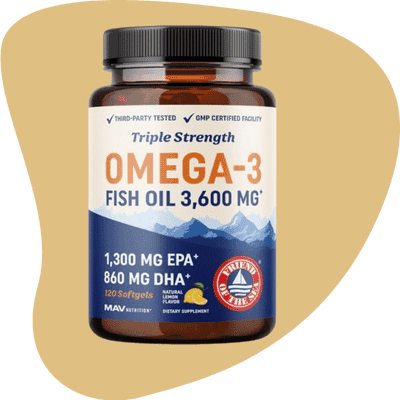 Triple Strength Omega 3 Fish Oil