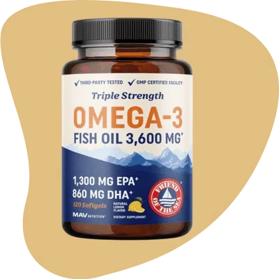 Triple Strength Omega 3 Fish Oil