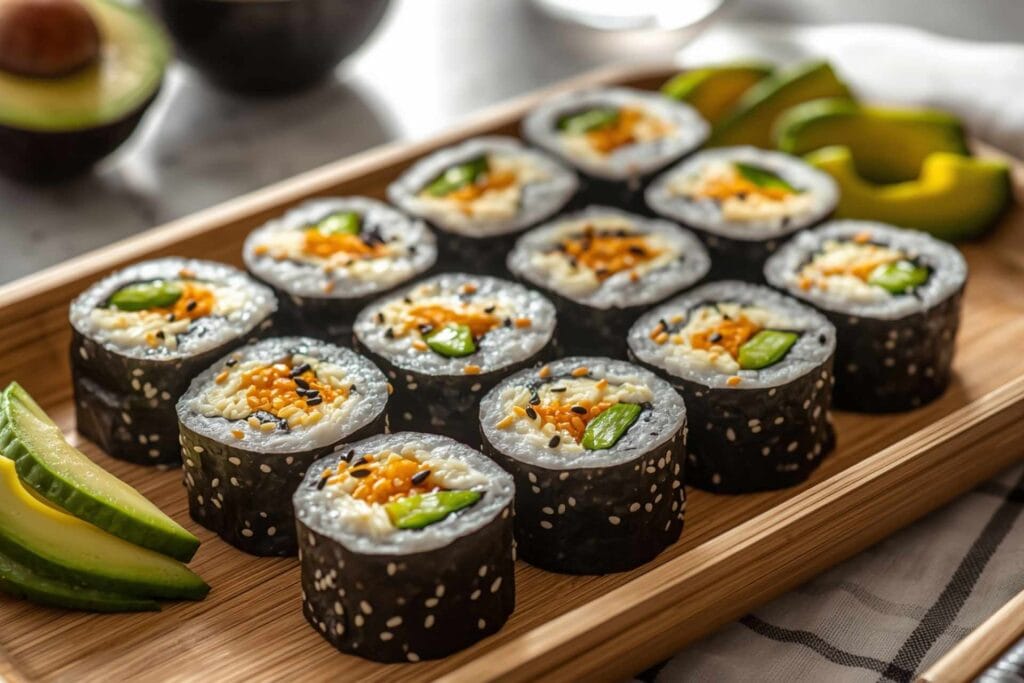 Keto Breakfast “Sushi” Rolls
