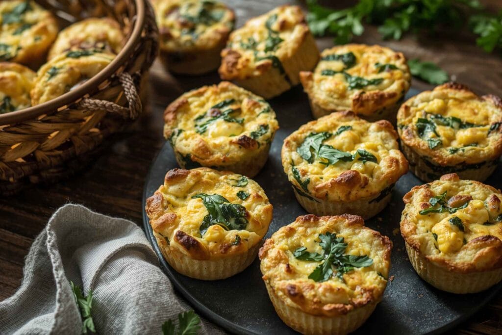 Spinach & Feta Egg Muffins