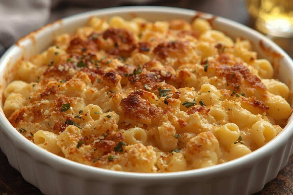 Cauliflower “Mac” & Cheese Bake