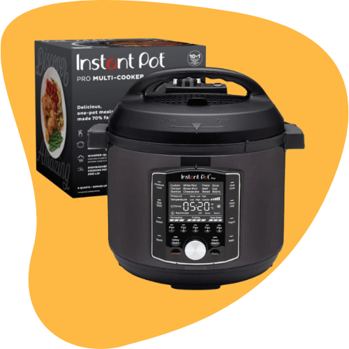 Instant Pot Pro 10-in-1 Pressure Cooker, Slow Cooker, Rice/Grain Cooker, Steamer, Sauté, Sous Vide