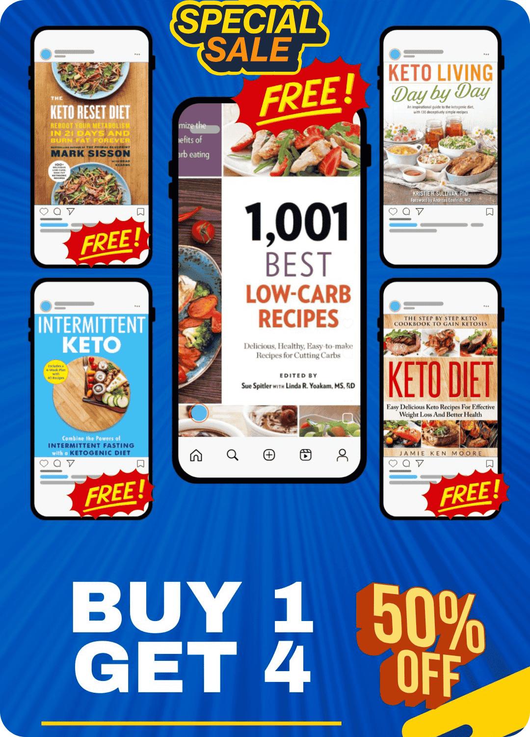 FREE ebook Keto & Low-Carb Recipe