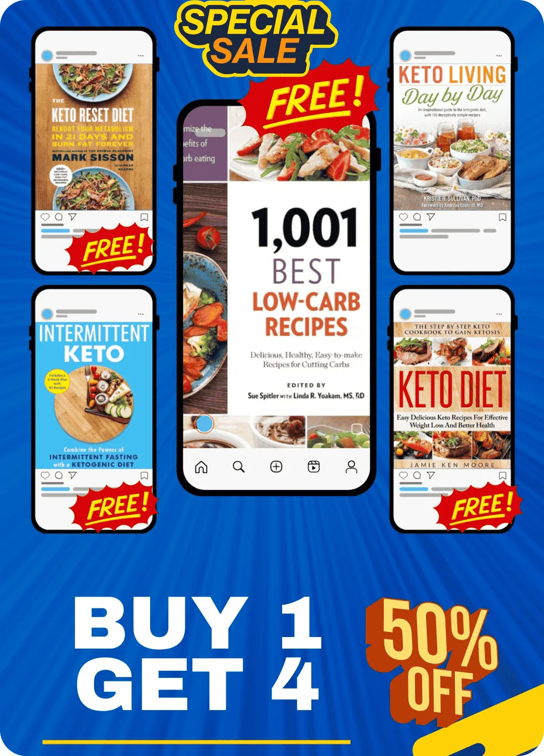 FREE ebook Keto & Low-Carb Recipe