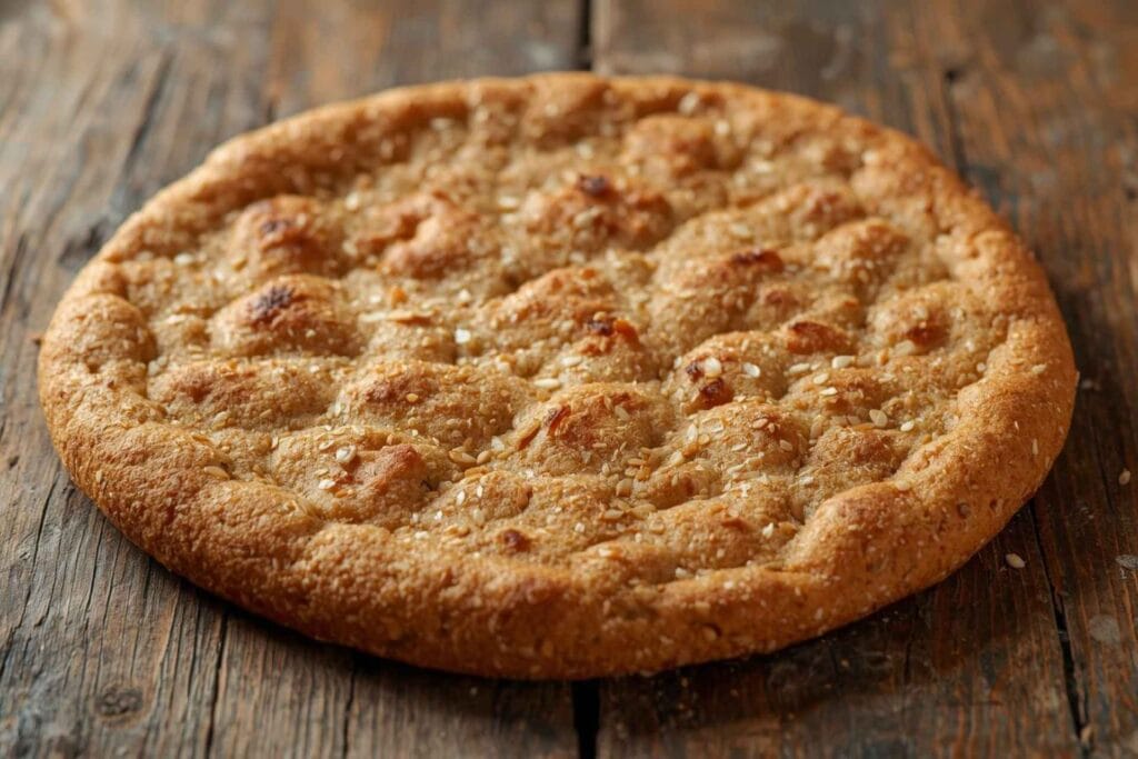 Flaxseed-Meal Flatbread