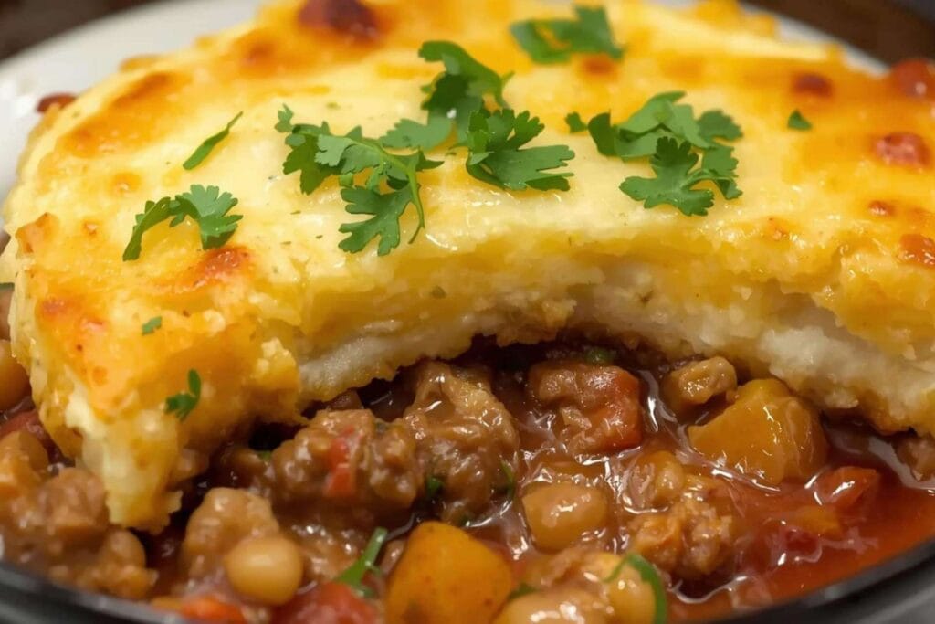 Keto Shepherd’s Pie (Cauliflower Mash)