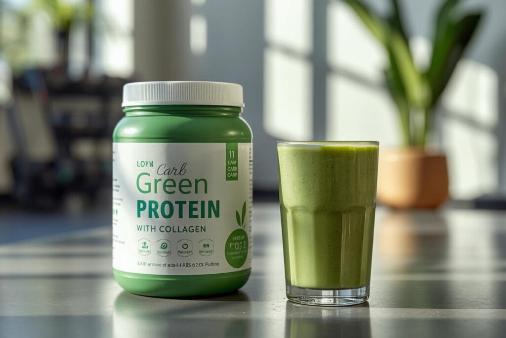 Low Carb Green Protein with Collagen