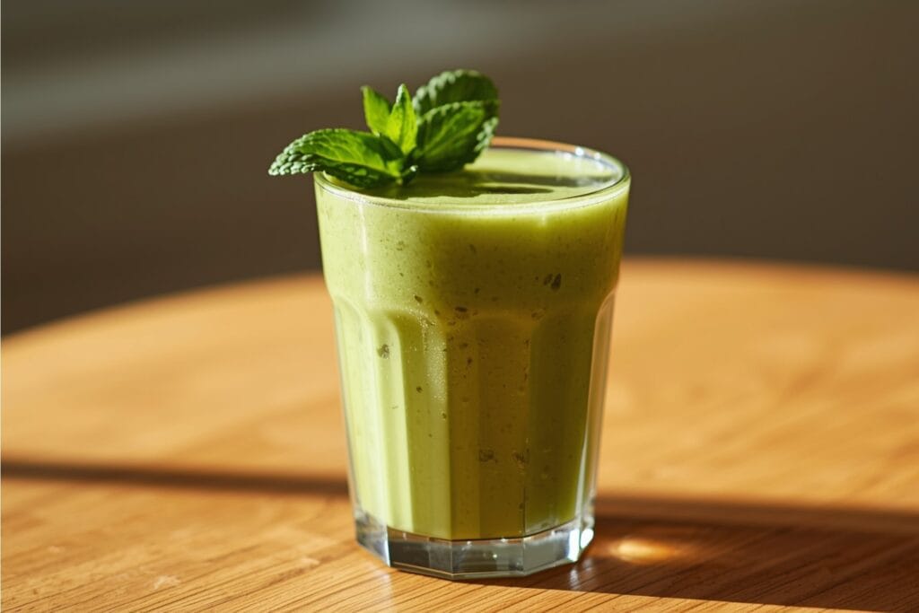 Matcha Avocado Morning Smoothie