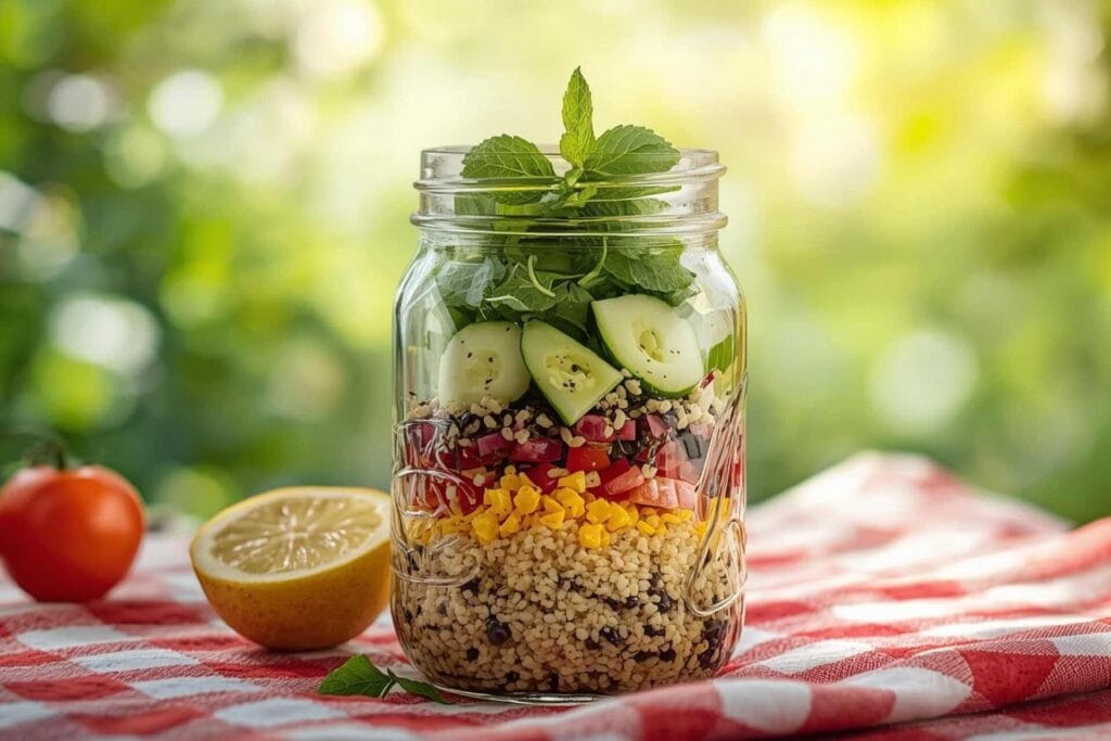 Mediterranean Jar Salad