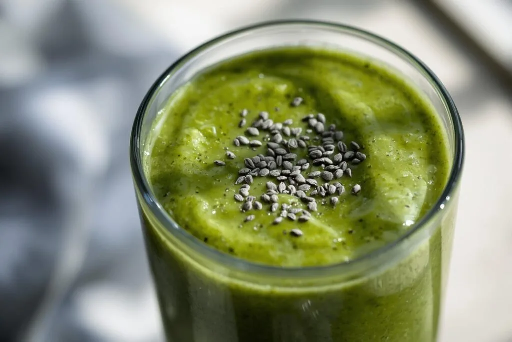 Spinach Avocado Green Breakfast