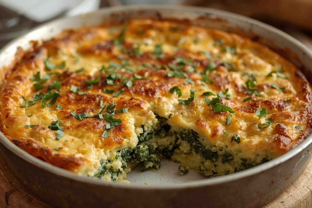 Spinach & Feta Bake (Vegetarian)
