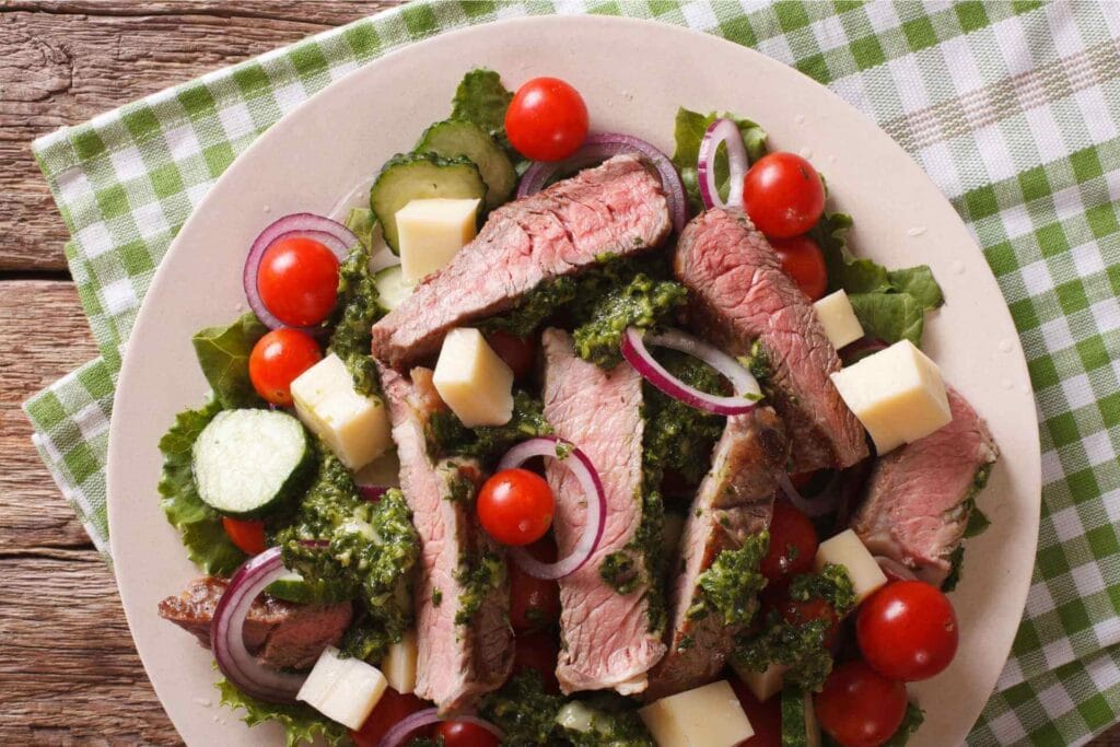 Steak & Chimichurri Salad
