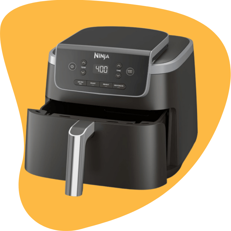 Ninja Air Fryer Pro AF141 — 4-in-1 Air Fryer, 5-Quart, Air Crisp up to 400°F