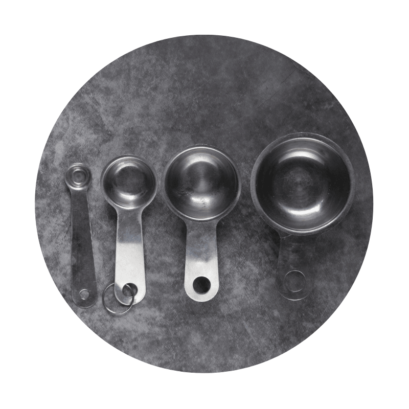Measuring cups & spoons