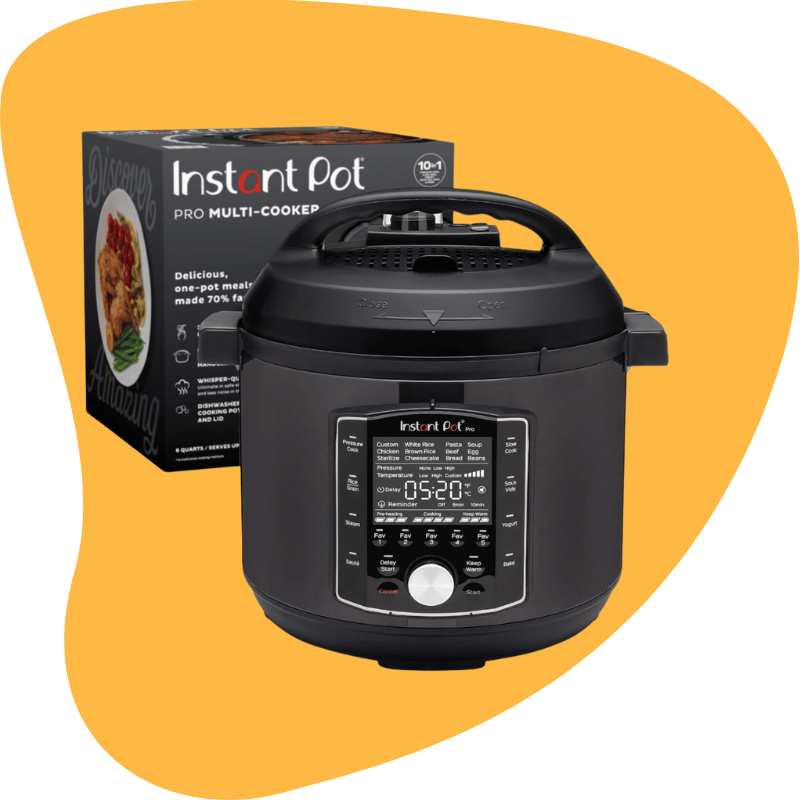 Instant Pot Pro 10-in-1 Pressure Cooker — 6-Quart
