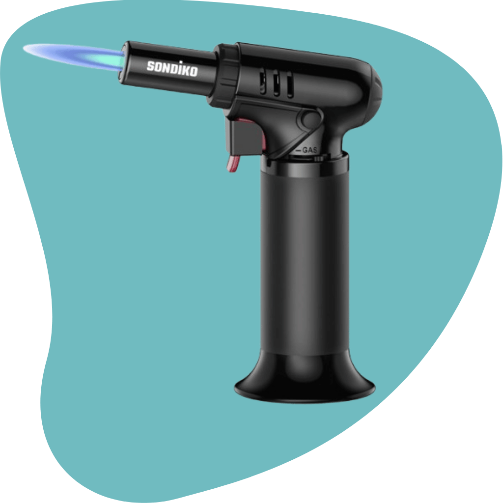 Sondiko Butane Torch with Fuel Gauge S907