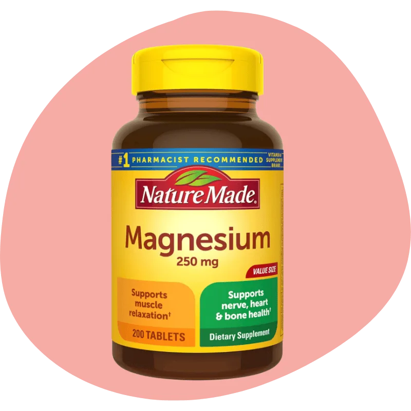 Nature Made Magnesium Oxide — 250 mg, 200-Count (200-Day Supply)